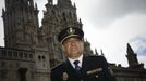 El comisario de la Policía Nacional Cástor Vázquez dejará Santiago y pasará a ser el comisario provincial en Ourense