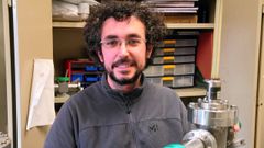 Aurelio Hierro-Rodrguez, investigador del departamento de Fsica de la Universidad de Oviedo