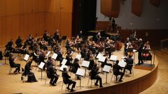 Imagen de archivo de un concierto de la Orquesta Sinfnica de Galicia