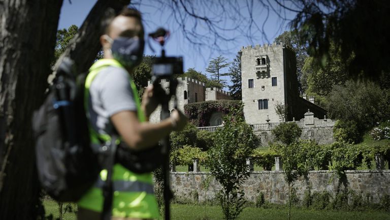 Imagen del Pazo de Meirás este miércoles