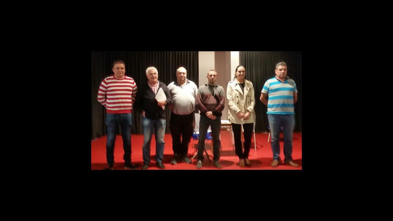 Protestas de los bomberos en la capital de la provincia