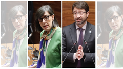 Los ex consejeros de Industria Nieves Roque�� y Enrique Fern�ndez.