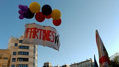 Antimonrquicos y unionistas, enfrentados en Oviedo por un futuro en discordia