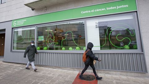 La nueva sede de la AECC en Pontevedra est en la calle Eduardo Pondal