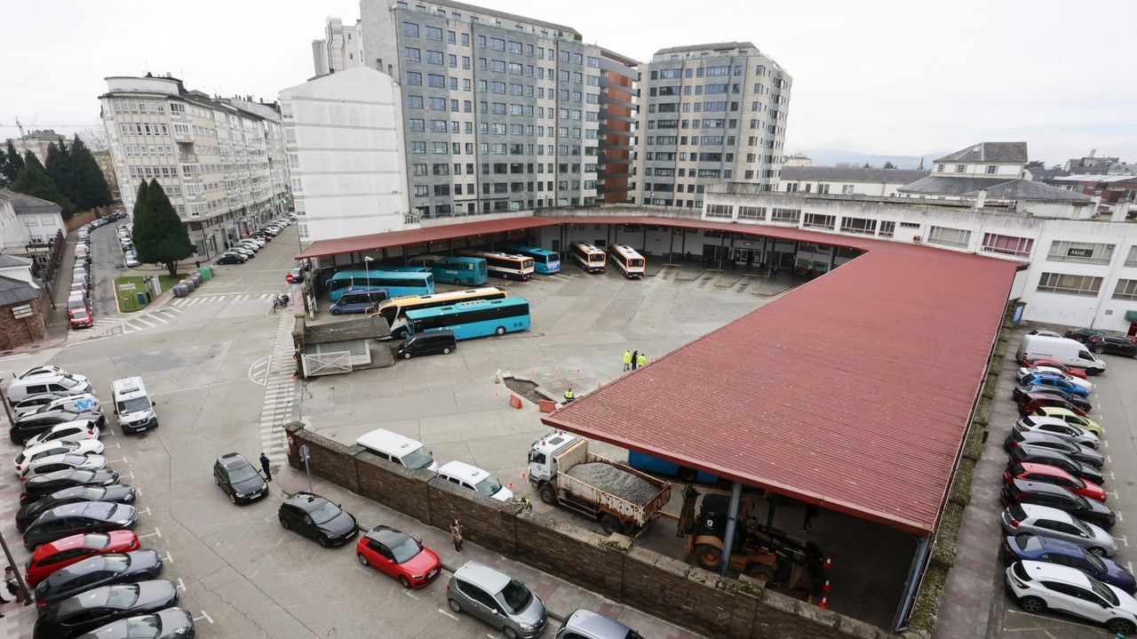 palomera.Está aberto o debate sobre que se pode facer co solar da estación de buses cando abra a Intermodal de Lugo