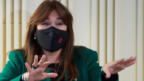 Laura Borrs, presidenta del Parlamento cataln