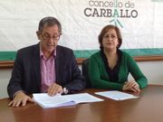 Evencio Ferrero y Bel�n Lendoiro