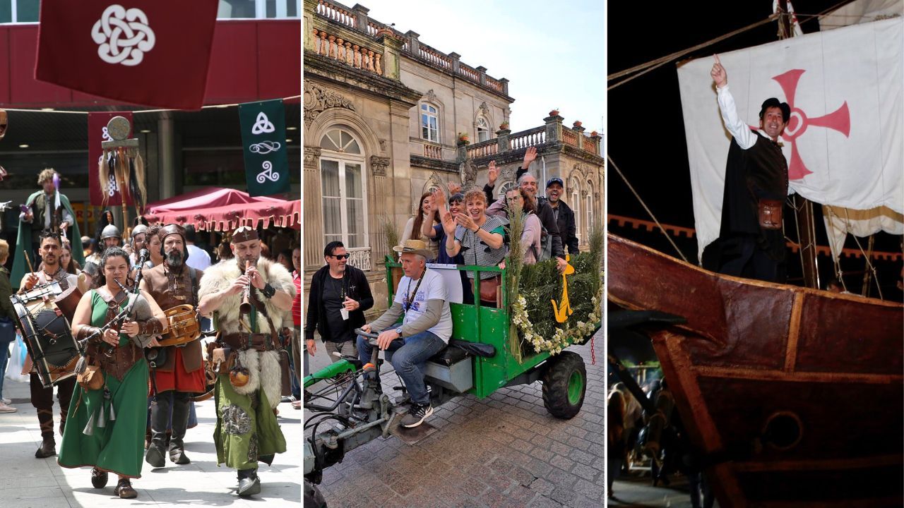 Ruta de las cascadas de Quiroga.La Feira Celta de Santa Rita de Vilagarc�a, el Festival de Cans o el D�a de Col�n, son algunas de las posibilidades de este fin de semana