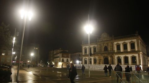 El alumbrado pblico generar el ao prximo en Pontevedra un gasto por encima de los 3,2 millones de euros