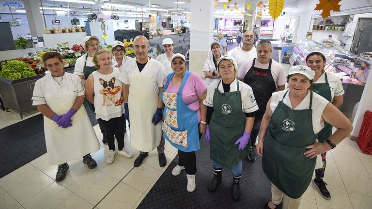 Placeros de Sanxenxo: «Queremos a praza nova e no sitio de toda a vida»