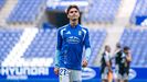 Pablo Agud�n, en el Carlos Tartiere