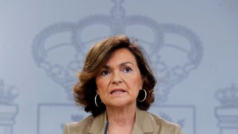 Carmen Calvo quedará al frente del Consejo de Estado.