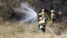 Incendio forestal en Aguasantas