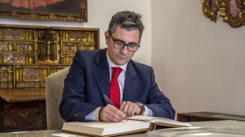 El ministro de Presidencia, Félix Bolaños, es el encargado de coordinar el borrador de la reforma de la ley de secretos oficiales
