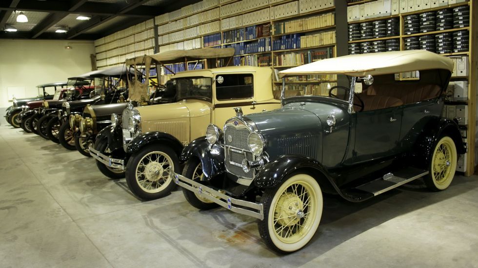 La ruta, en imgenes.Algunas de las piezas del Museo del Automvil de la Fundacin Jorge Jove