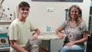 Martn y Eva se quejan de la falta de fiabilidad del tren