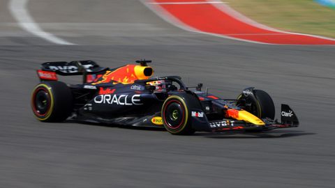 Max Verstappen, durante el gran premio de Estados Unidos