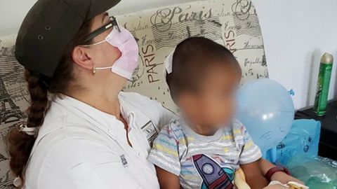 Beb inmigrante hallado en Mxico