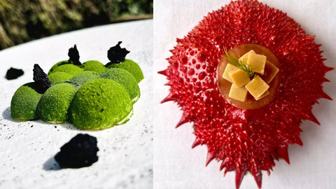 El chef Pedro Martino busca con sus platos�que nos llevemos�Asturias al paladar