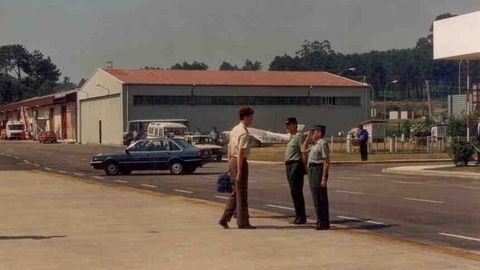 Felipe VI cuando se instrua en el Ejrcito como prncipe en Galicia