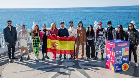 Un sorteo celebrado un día antes de la final ha decidido el orden de actuación en la última gala del Benidorm Fest