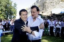 Feijoo defendio en Soutomaior y en presencia de Rajoy la necesidad de cambiar la ley. 