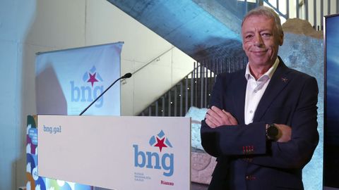 Xusto Ordóñez es el cabeza de lista del BNG en Rianxo.