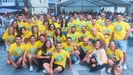 Integrantes del equipo de Tineo en el Grand Prix del Verano