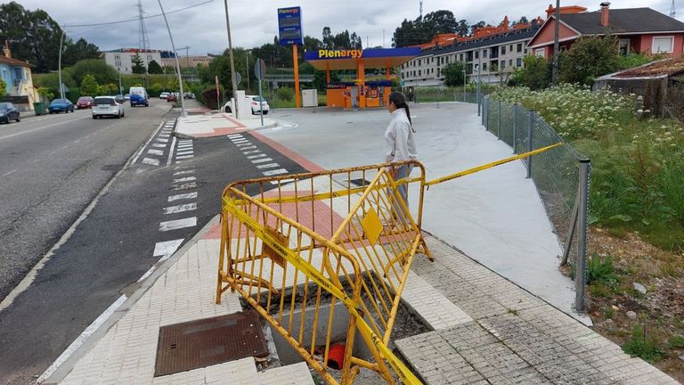 La disputa por la gasolinera de bajo coste de Salvaterra llega a los juzgados