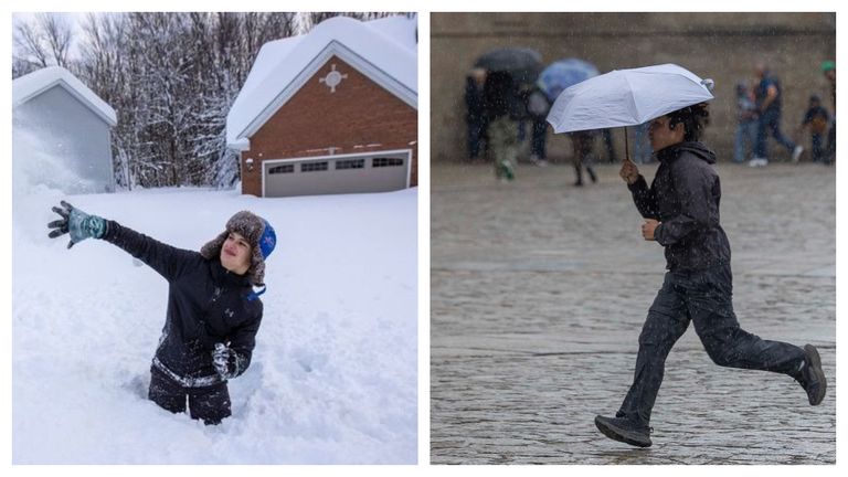 Los efectos de la corriente en chorro en el Atlántico: frío polar en Estados Unidos y lluvias intensas en Galicia