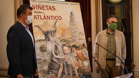 La presentacin de Vietas desde o Atlntico en el ayuntamiento de A Corua