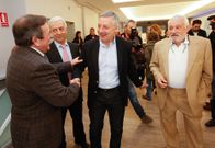 Jos� Blanco con empresarios de Lugo