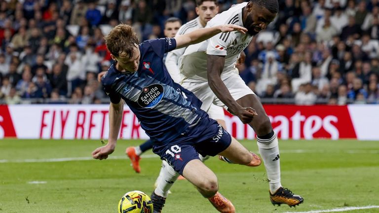 El Celta recibirá al Real Madrid el sábado 7 de marzo a las nueve de la noche