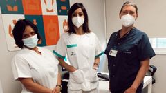El equipo de la nueva unidad de medicina esttica del hospital Quironsalud de Pontevedra