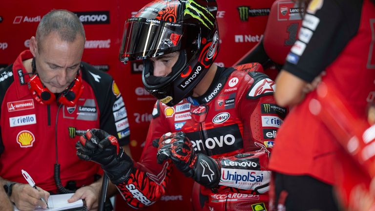 Pecco Bagnaia, piloto de Ducati