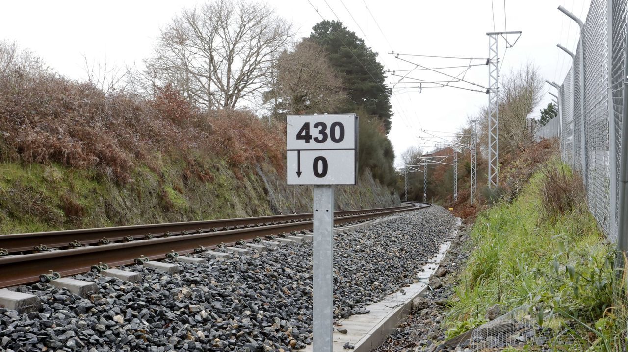 Electrificaci�n de la l�nea de ferrocarril entre Lugo y Monforte