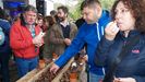 Degustación de castañas en la última edición del festejo, celebrada en noviembre del 2019
