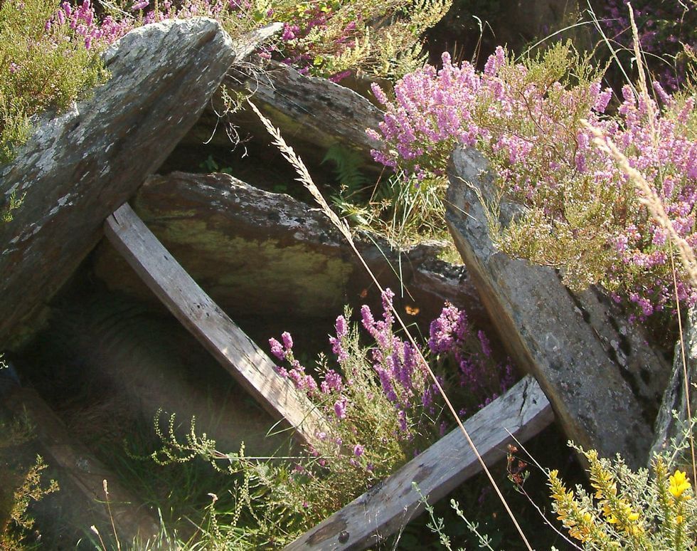 Los restos que quedan a la vista ya son escasos. 