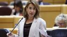 La ministra de Transportes, Raquel Snchez, ayer, en el Senado