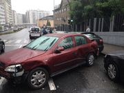 Accidente en la ronda de Outeiro