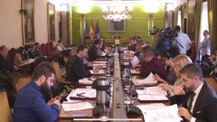Sesin plenaria del Ayuntamiento de Oviedo