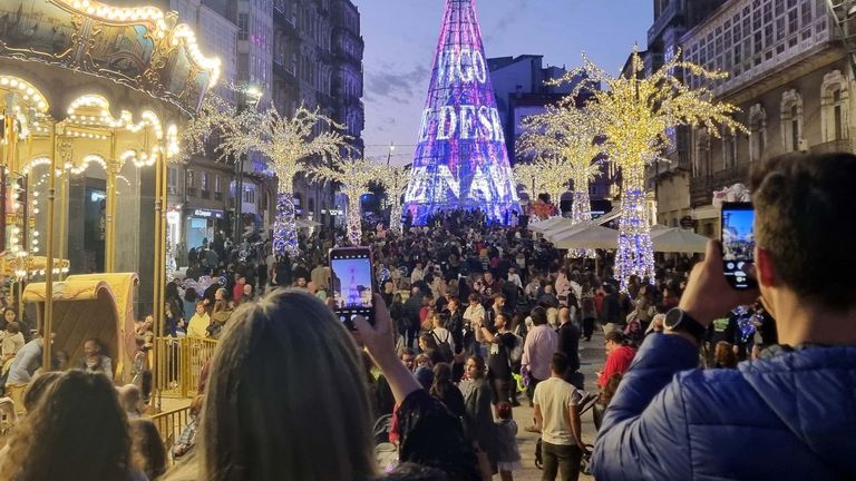 La noche de hotel en Vigo se dispara a 247 euros por el encendido de las luces