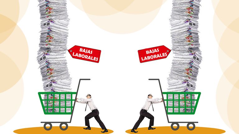 Las bajas laborales ya cuestan 1.180 millones a los supermercados