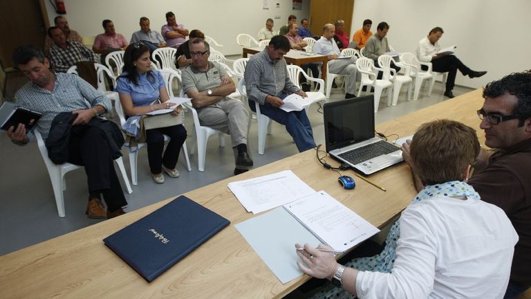 Una reunión de la junta directiva del grupo de desarrollo local Miño-Ulla celebrada anteriormente en Chantada