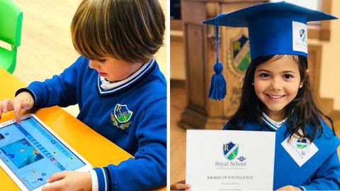 El alumnado del colegio, recibe una enseñanza excelente en un entorno inmejorable