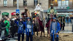 Así fue la visita de los Reyes Magos a la provincia de Ourense
