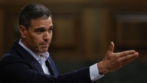 Pedro Sánchez, presidente del Gobierno.
