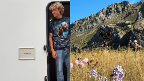 Fragmentos del v�deo publicado por la p�gina oficial de Instagram de �Los Juegos del Hambre�