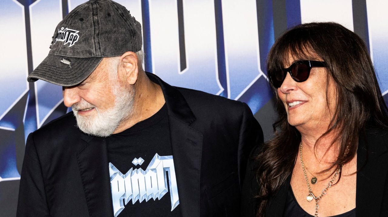 Adi&oacute;s al actor Celso Bugallo.Rob Reiner y Michele Singer, en una foto de archivo