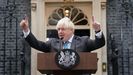 Boris Johnson da su último discurso en Downing Street antes de renunciar formalmente al cargo de primer ministro británico.